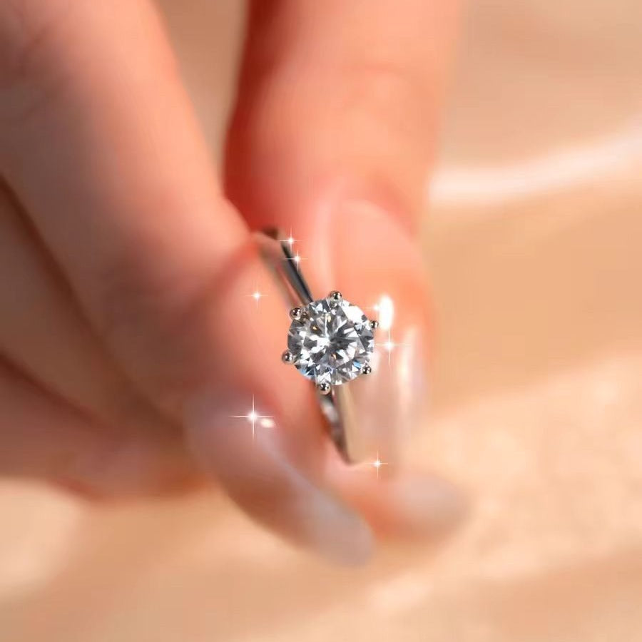 Classic Forever Engagement Ring