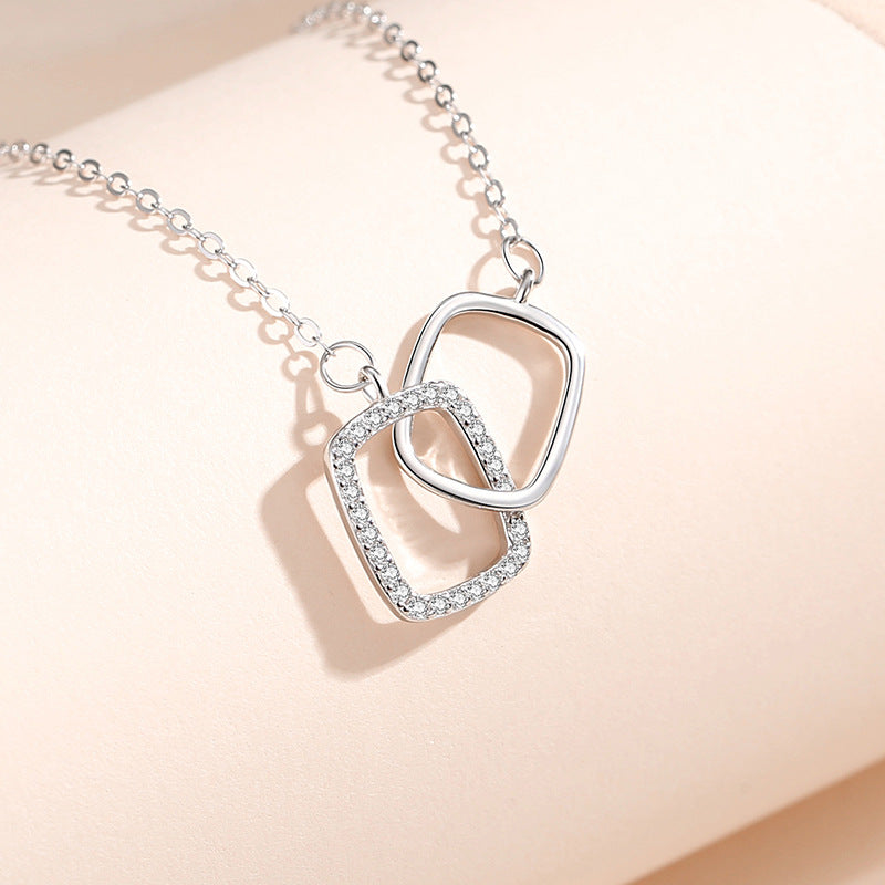 Friendship Link Silver Necklace