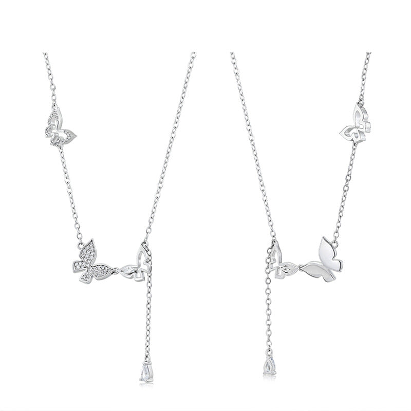 Crystal Butterfly Necklace