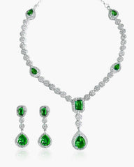 Pear cut Gem Necklace
