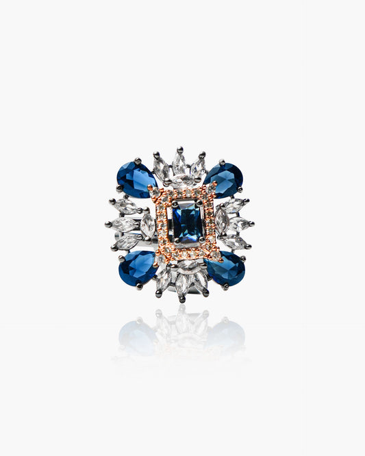 Saphire cut ring