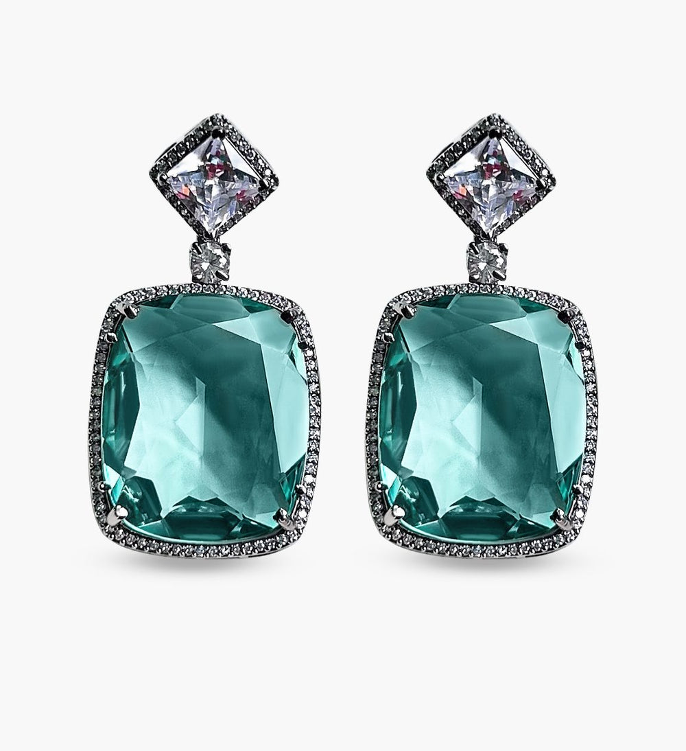 Cushion Cut Earrings