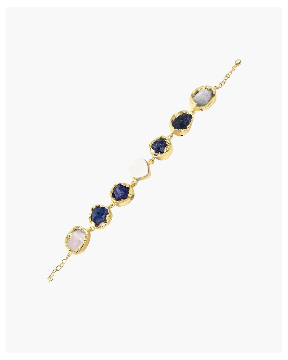 Heart and Stone Bracelet
