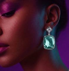 Cushion Cut Earrings