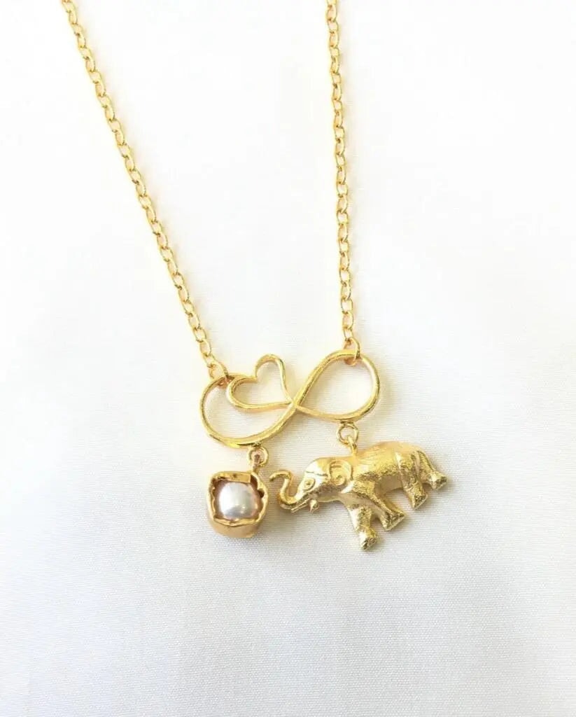 Zodiac lover-Virgo necklace My Store Gold Finish