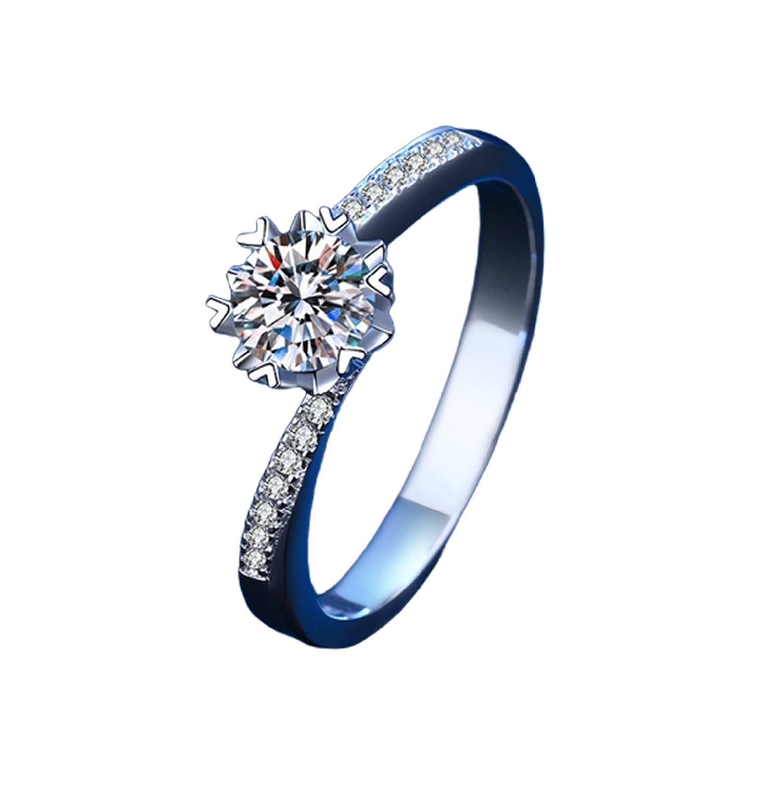 Twisted Eternity Ring