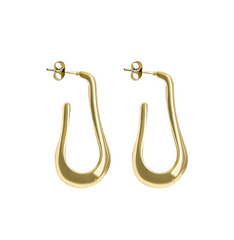 Wiggly Hoop Earrings