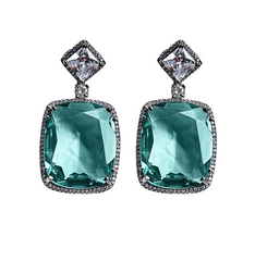 Cushion Cut Earrings