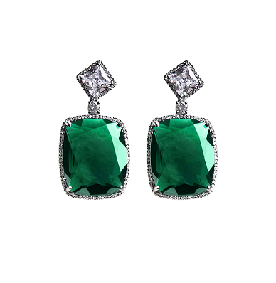 Cushion Cut Earrings