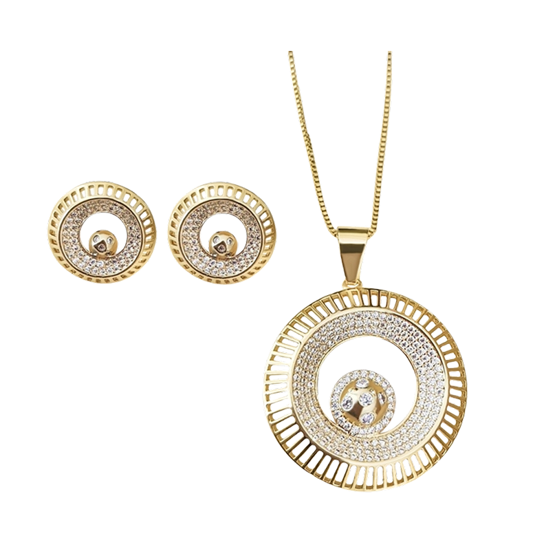 gold necklace