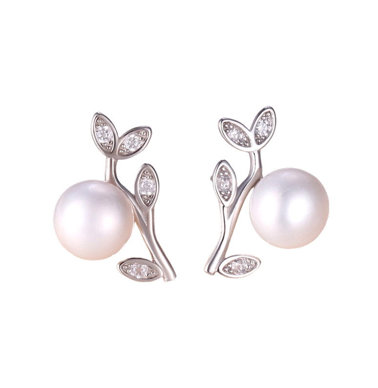 Tree of Pearl Stud Earrings