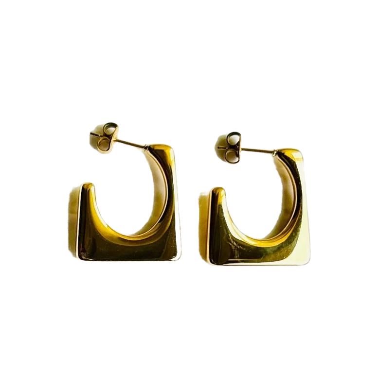 Geo Loop Earrings