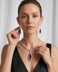 Vintage Drop Cascading Statement Necklace