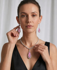Vintage Drop Cascading Statement Necklace