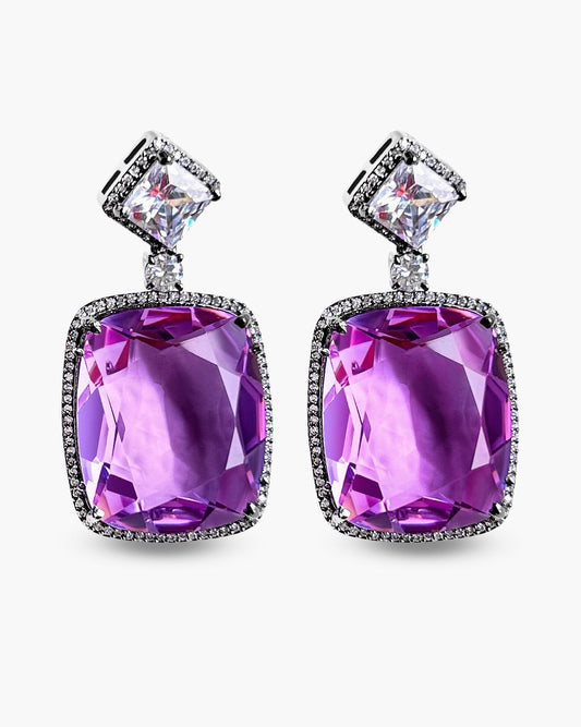 Cushion Cut Earrings