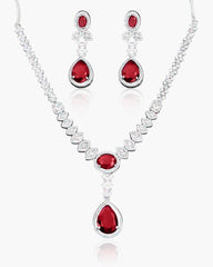 Pear cut Gem Necklace