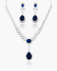 Pear cut Gem Necklace