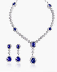 Pear cut Gem Necklace
