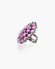 Swirl Stud Ring