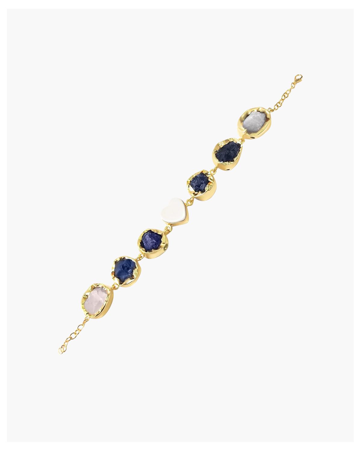 Heart and Stone Bracelet