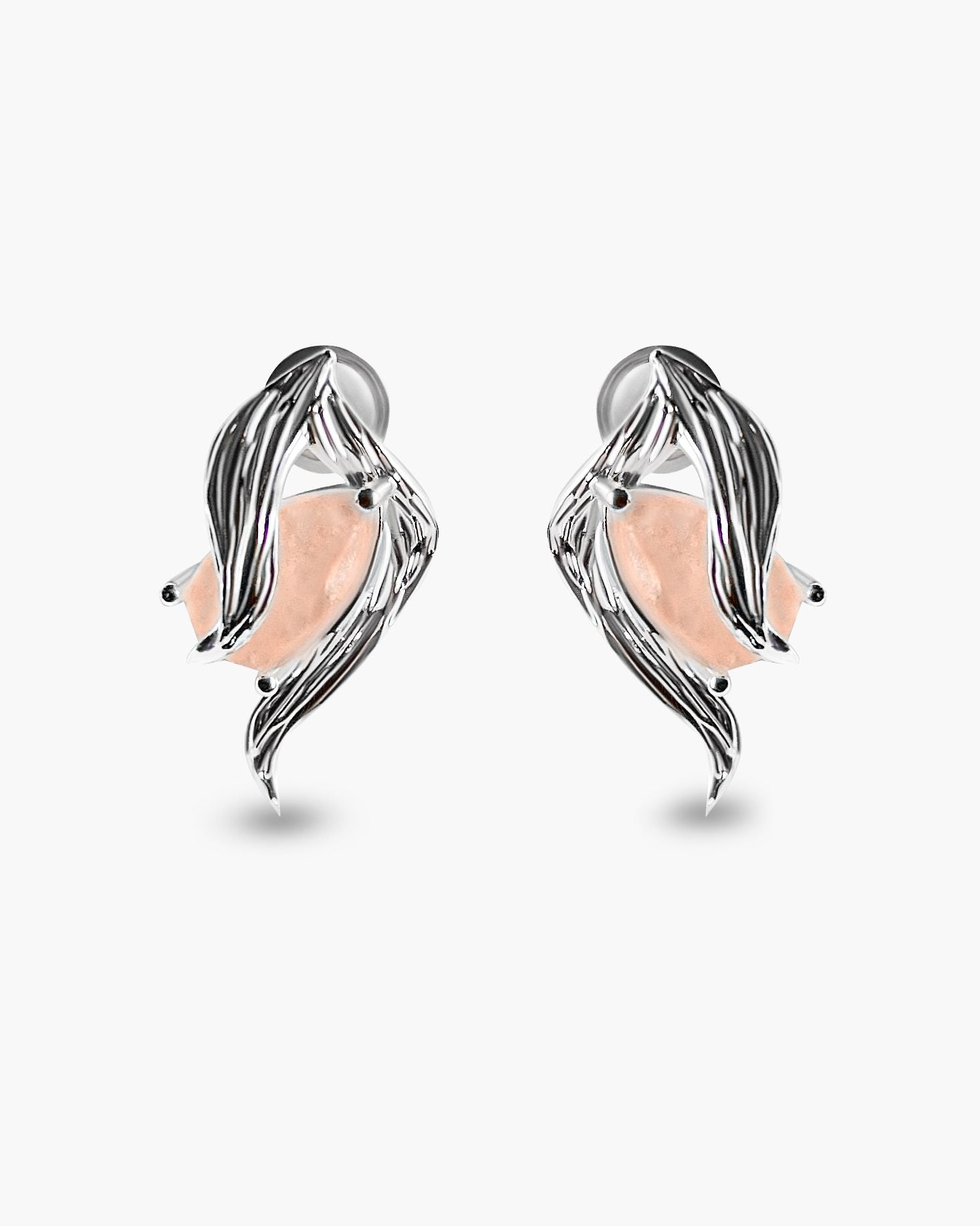 Earrings tan