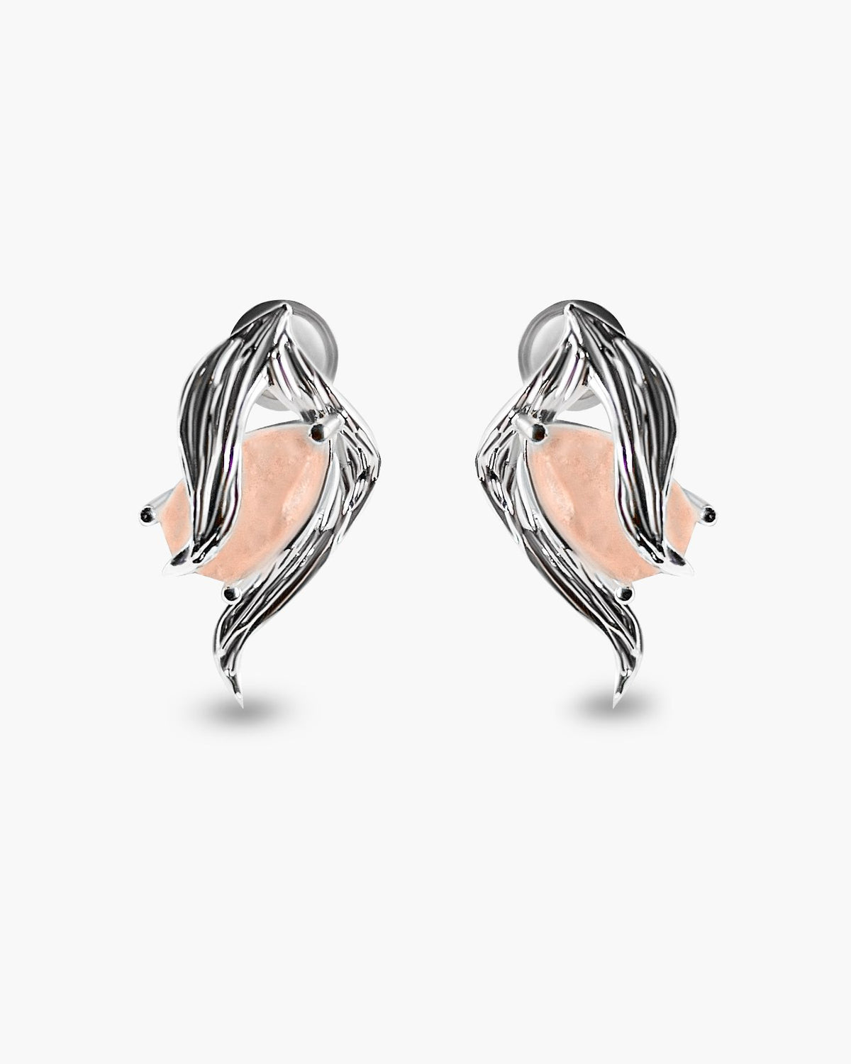Earrings tan