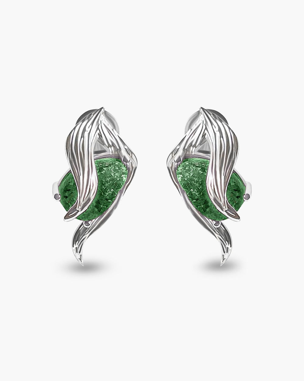 Earrings Green