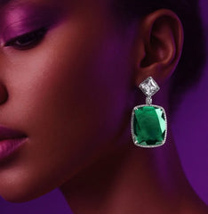 Cushion Cut Earrings