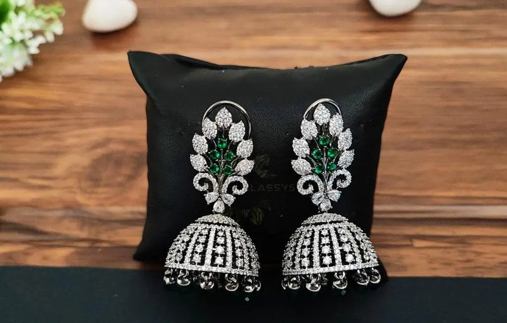 Trinity studded jhumka - shopatclassy5