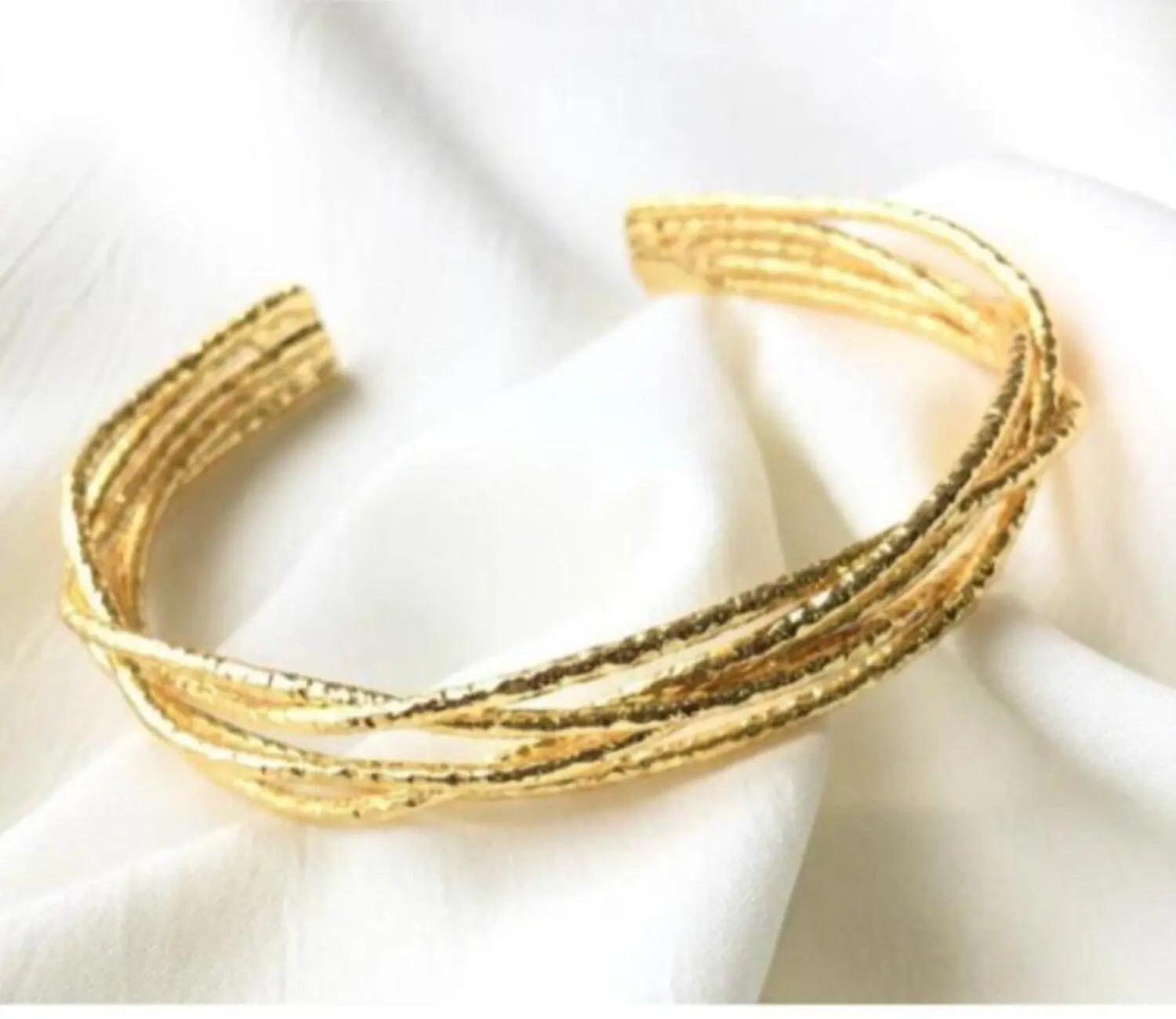 Interwine Bangle bracelet My Store Gold Finish 