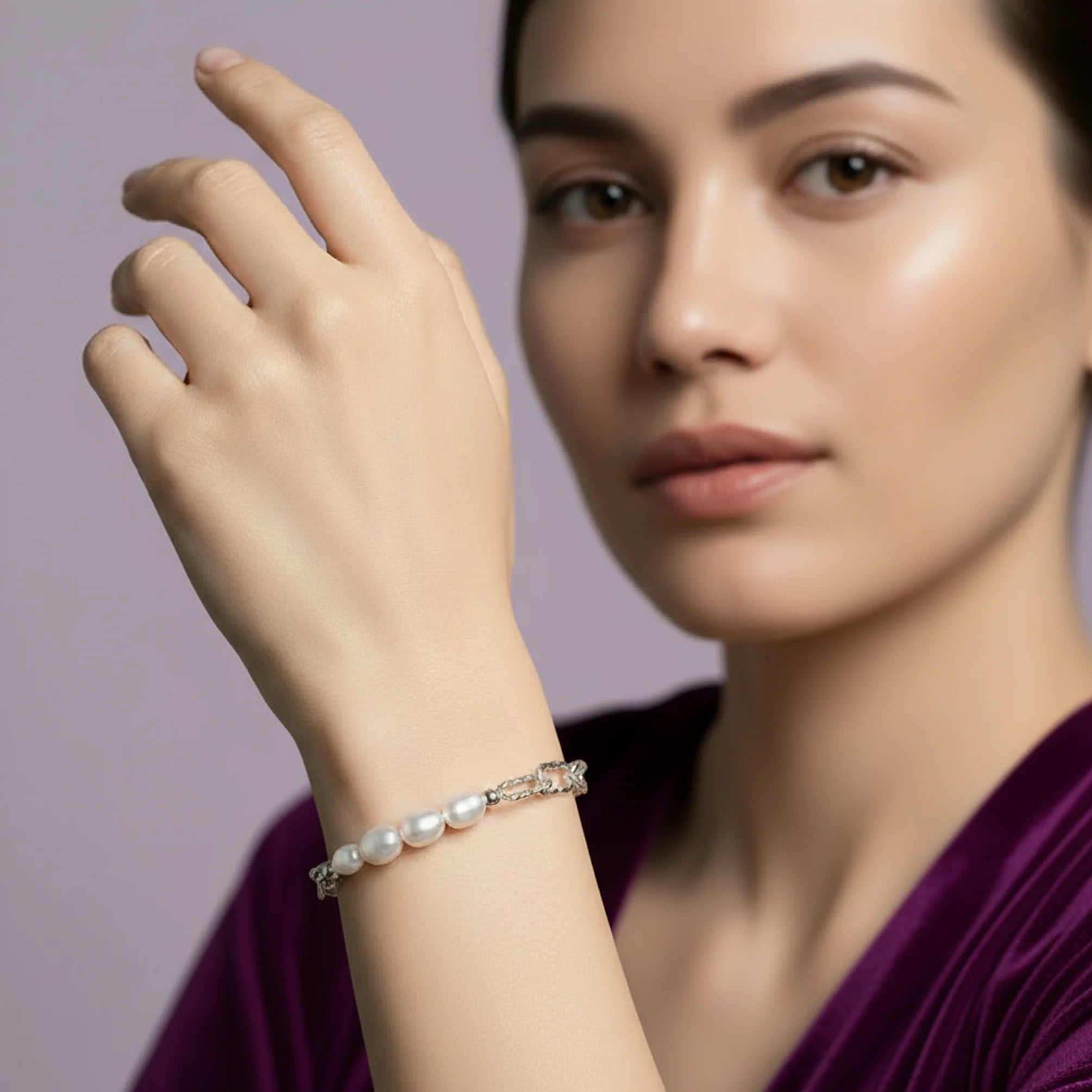 Pearl Link Bracelet