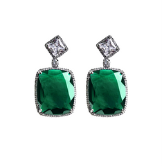 Cushion Cut Earrings