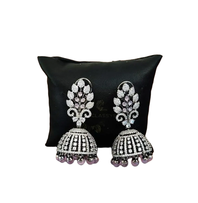 Trinity studded jhumka
