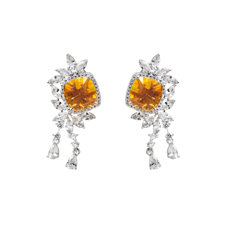 Flameburst earrings
