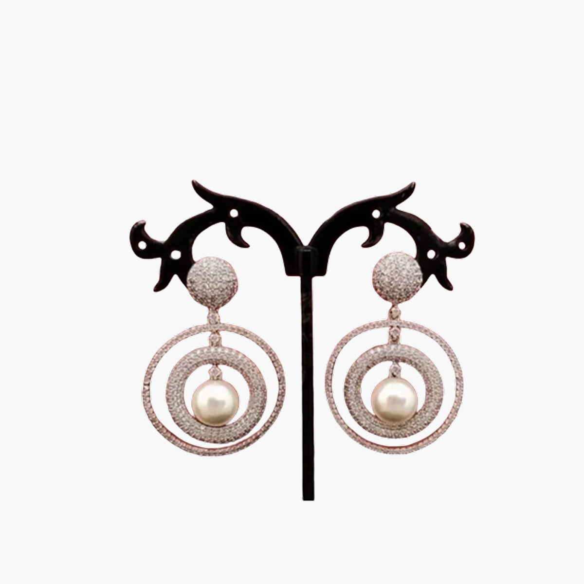 Pearl Lace Earrings