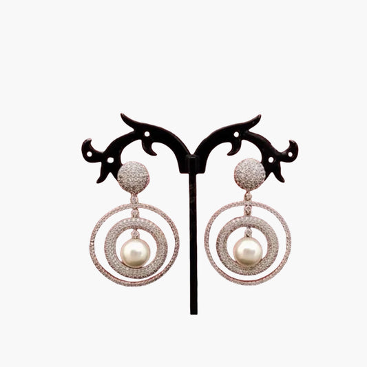 Pearl Lace Earrings