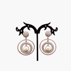 Pearl Lace Earrings