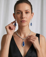 Vintage Drop Cascading Statement Necklace