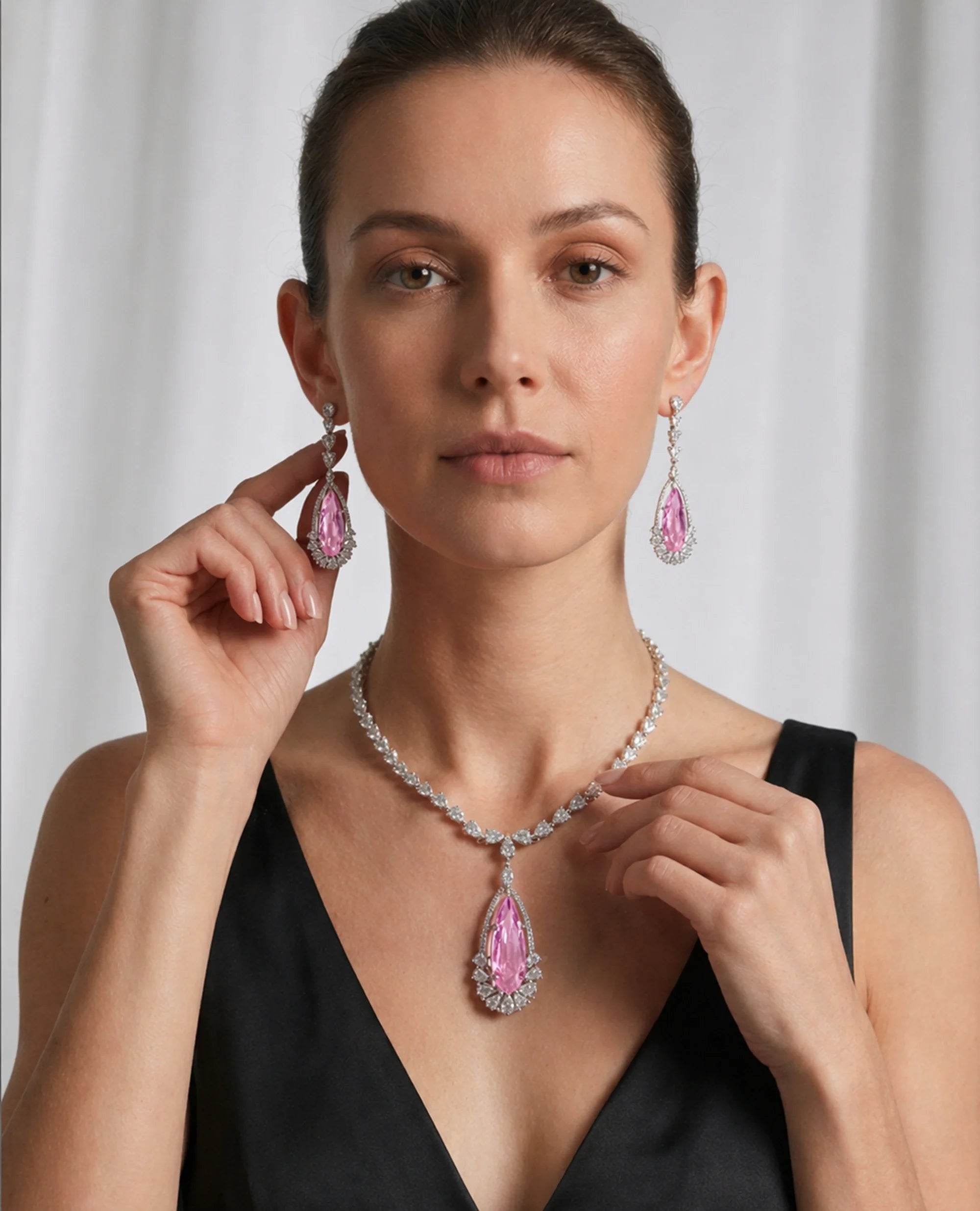 Vintage Drop Cascading Statement Necklace